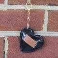 "Piranda Heart" Handmade Zipper Pull